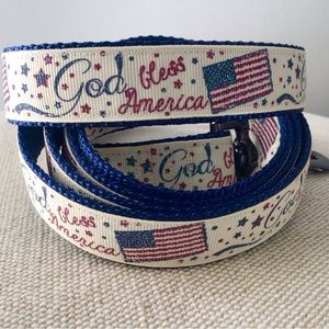 God Bless America Dog Leash